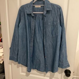 Lucky brand Denim Button-Up Shirt